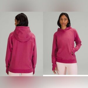 Scuba Pullover Hoodie Pink Lychee